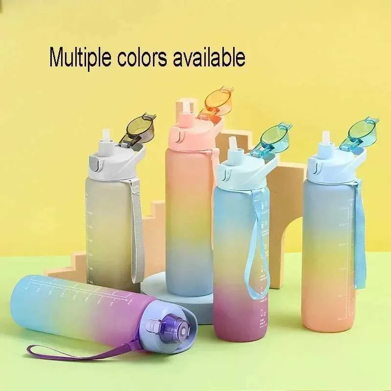 1000ml Large-Capacity Outdoor Water Bottle, Portable Sports Kettle for Fitness, Multi-Color Large Cup – Summer Hydration Flask